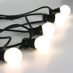 Guirlande LED B22 moulées -...