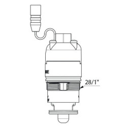 Électrovanne 6V pour...