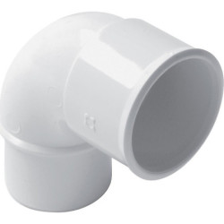 Coude PVC blanc 87°30 - NICOLL