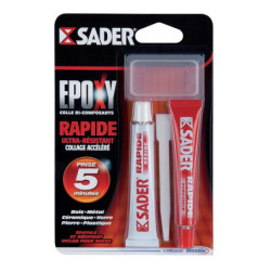 Colle époxy Sader rapide -...