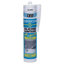 Mastic sanitaire silicone...