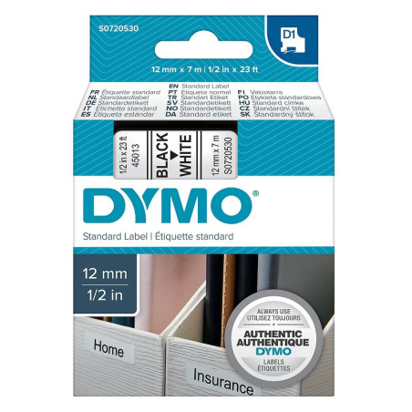 Ruban D1 pour étiqueteuses DYMO® LabelManager 160 et 420P - Dymo