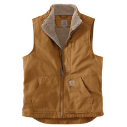 Gilets Washed Duck Sherpa -...