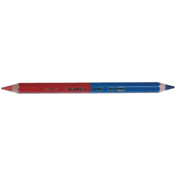 Crayon bicolore bleu rouge...